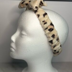Leopard Print Spa Headbands